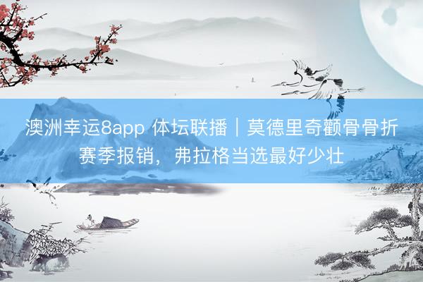 澳洲幸运8app 体坛联播｜莫德里奇颧骨骨折赛季报销，弗拉格当选最好少壮